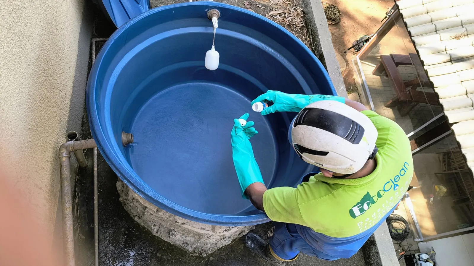 Limpeza caixa dagua profissional Sp
