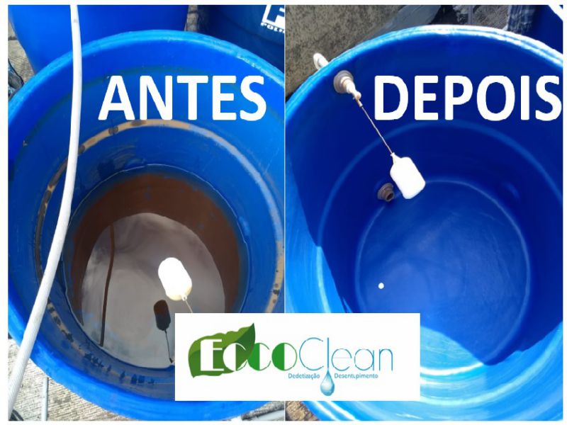 Limpeza de Caixa D'agua em São Bernardo